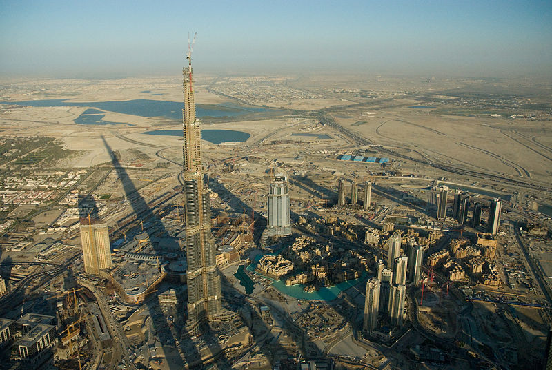 Burj Dubai, March 2008
